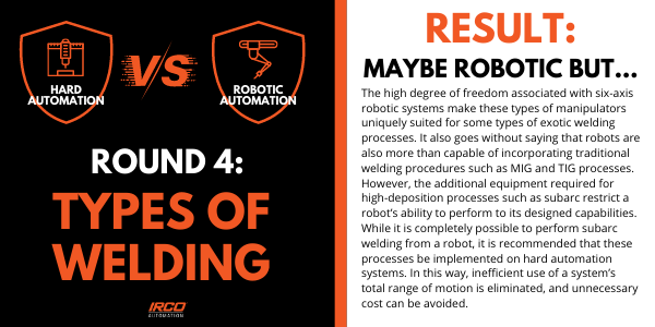 types of welding with welding automation