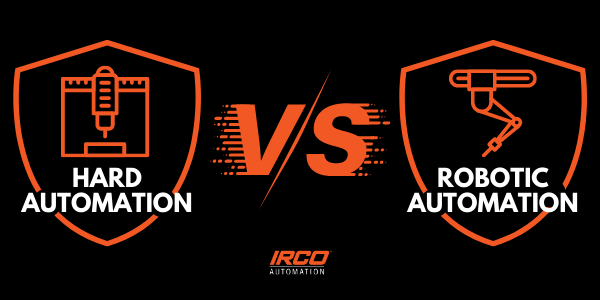 hard automation vs robotic automation